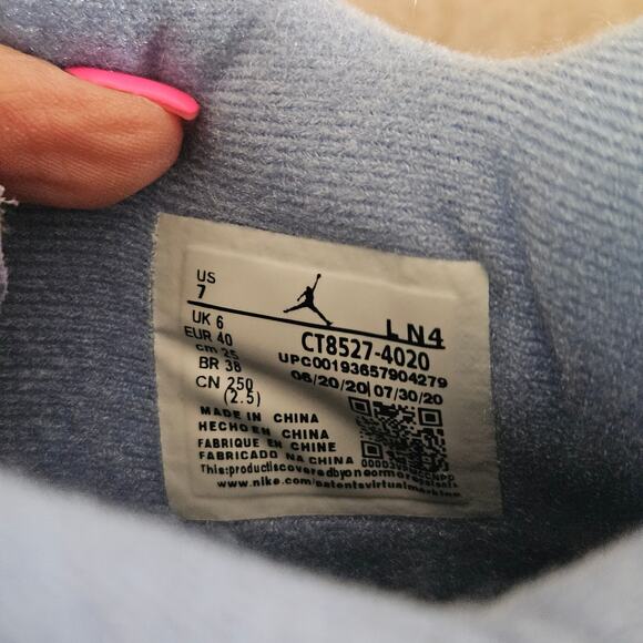 Nike Air Jordan 4 Retro 'University Blue' 7 - Picture 10 of 12